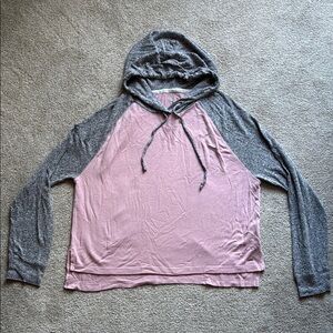 Victoria’s Secret Pink color block lounge hoodie